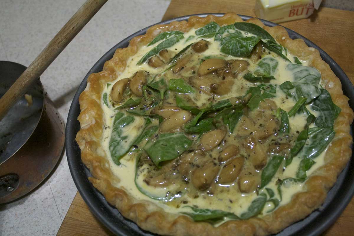 Assembled Quiche