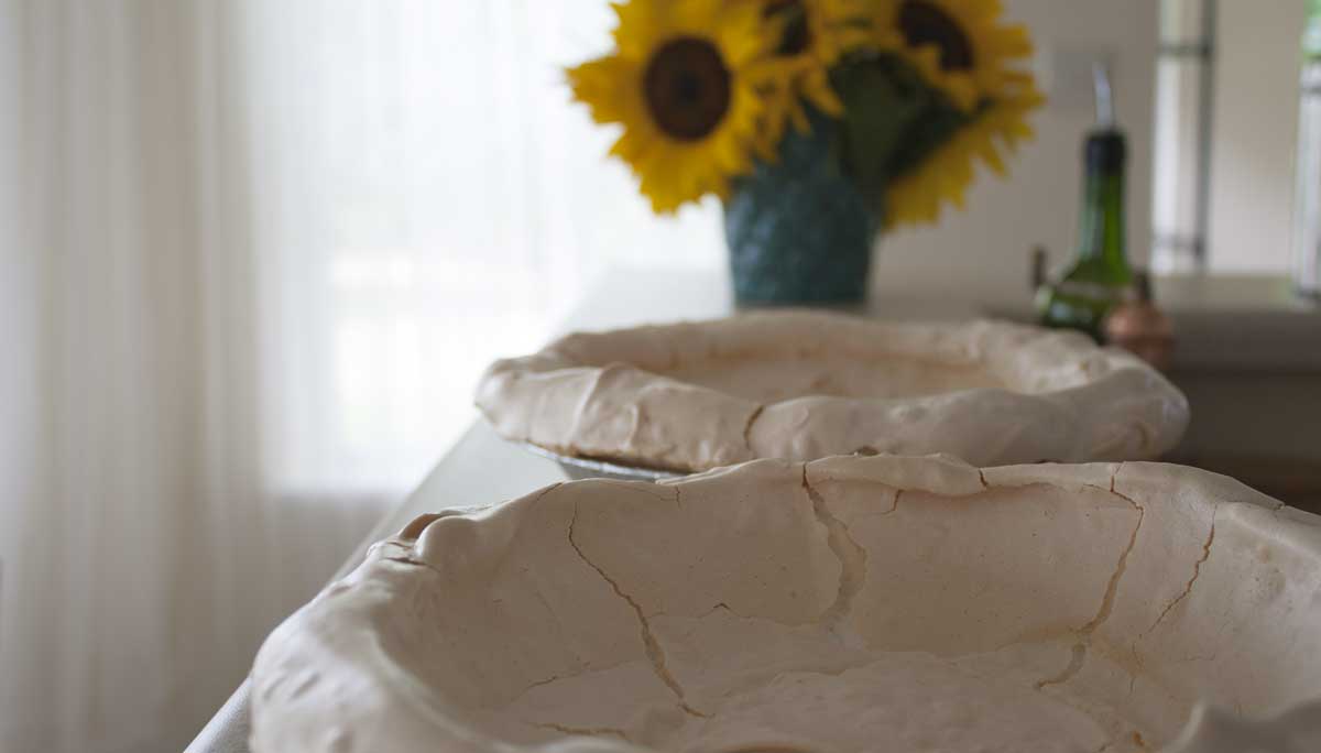Baked Meringue Shells